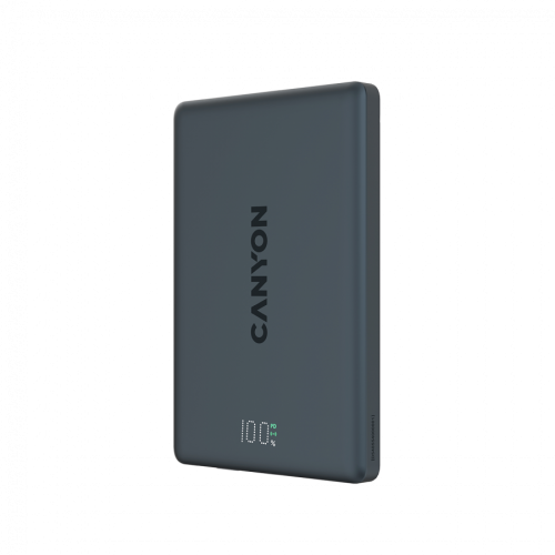 CANYON magnetic power bank OnPower 500 PD20W 5000mAh Alumin...