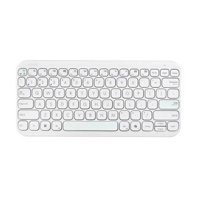 ASUS KW100, bežična tipkovnica, bijela