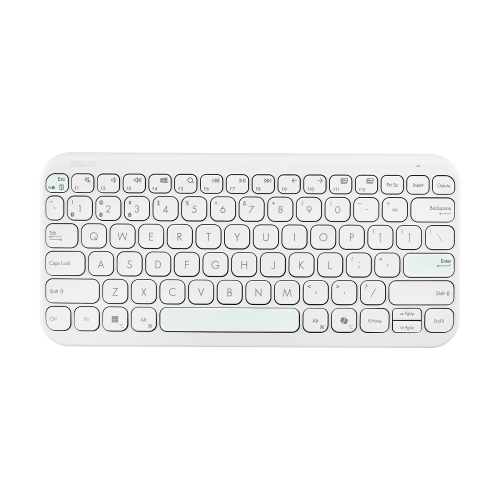 ASUS KW100, bežična tipkovnica, bijela