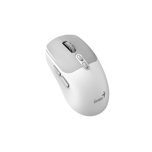 Genius NX-8080S, bežični miš, silent, BT, bijeli