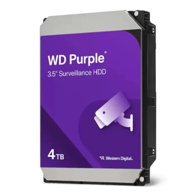 WD Purple WD44PURZ, 4TB, 3,5", 128MB