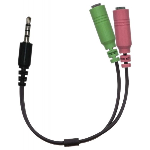 Kombinirani audio kabel adapter, 2x3,5 na 1x3,5