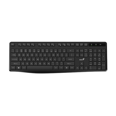 Genius KB-7200, bežična tipkovnica, silent, crna