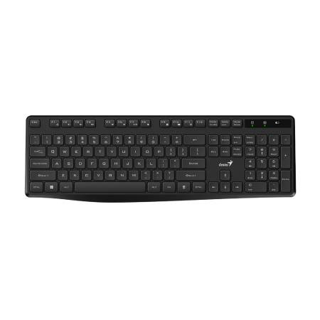 Genius KB-7200, bežična tipkovnica, silent, crna
