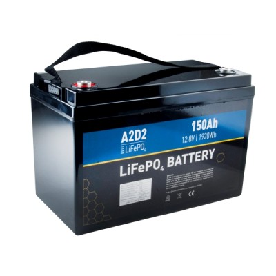 Avacom LiFePO4 baterija A2D2 12,8V 150Ah M8