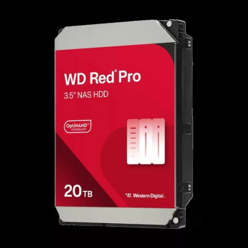 WD Red Pro WD202KFGX, 20TB, 3,5", 512MB, 7200rpm