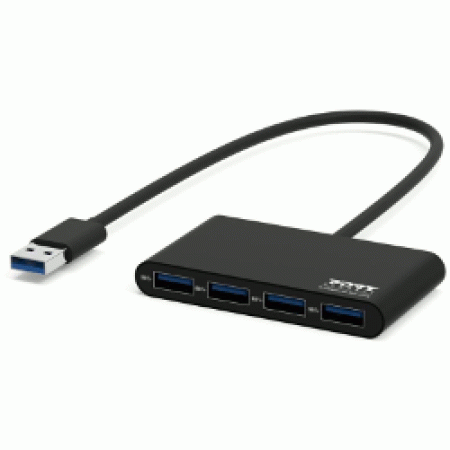 Port HUB 4 porta USB-A 3.0 5Gbps