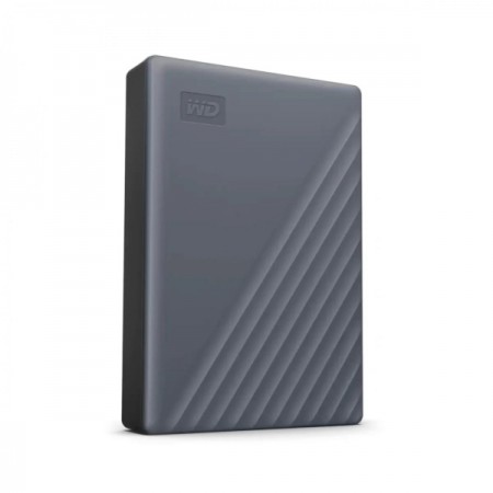 WD My Passport 5TB Portable, USB 3.0 sivi