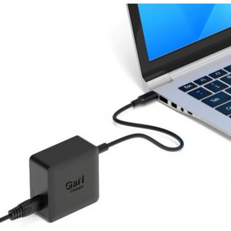 Port punjač 65W typeC GaN2,USB-C, AC kabel >2m
