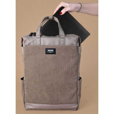 Port ruksak MILANO II ECO 14/16", smeđi