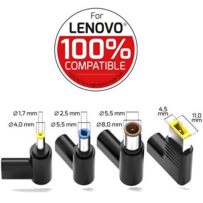 Port punjač 100W GaN2 USB-C Lenovo NB, 4 nastavka