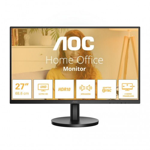 AOC U27B3A 27", 4K, 2xHDMI, DP, HAS, zvuč.