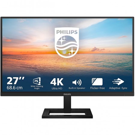 Philips 27" 27E1N1800AE, UHD, HDMI, 100Hz, USB-C