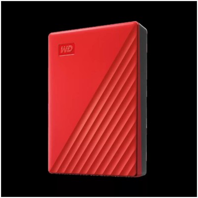 WD My Passport 6TB Portable, USB 3.0 crveni