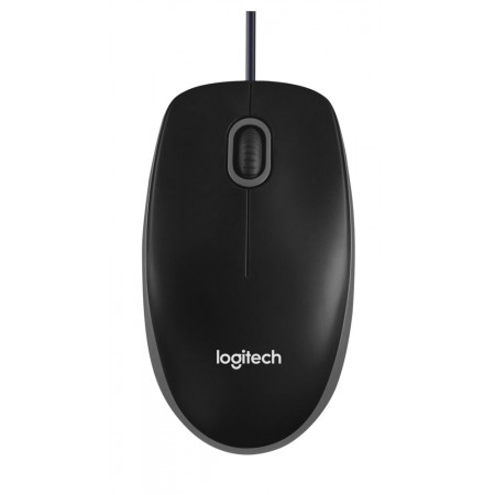 Logitech M100 žičani optički miš, tamnosiva