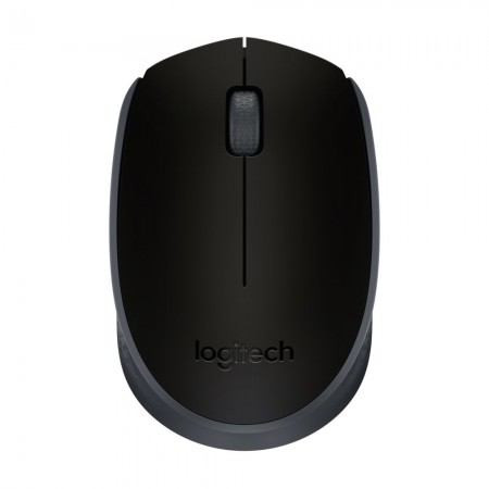 Logitech M171 bežični optički miš, crna