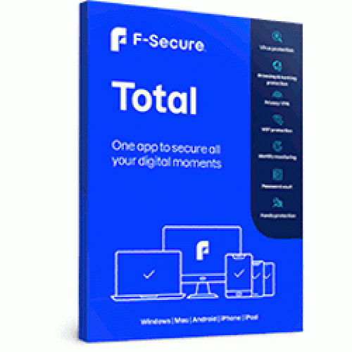 F-Secure Total elektronska licenca 2g,10 uređaja