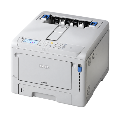 Oki C651dn A4 dup 35ppm, PCL/PS, eth, USB