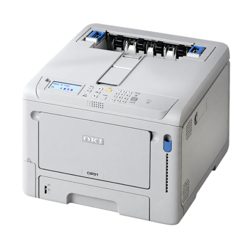 Oki C651dn A4 dup 35ppm, PCL/PS, eth, USB