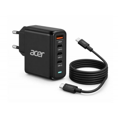 Acer 67W GaN 2xUSB-C, 1xUSB-A punjač, EU
